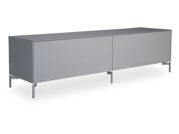 Lowboard NEX PUR BOX in silver aus Lack