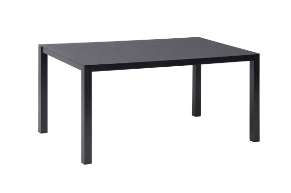 Gartentisch outdoor MESSINA in schwarz