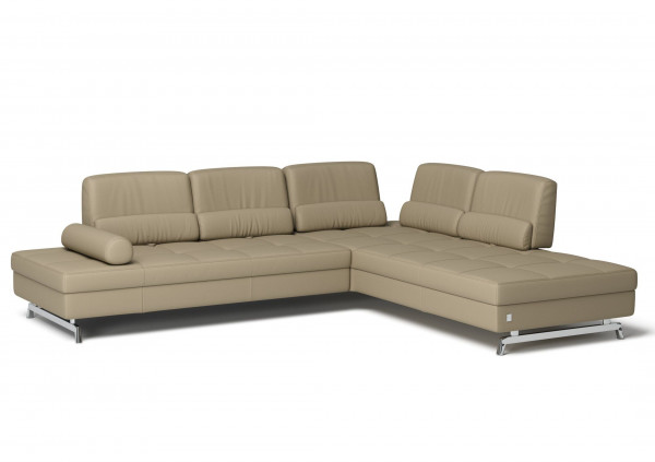 Polsterecke JOOP! LOFT 8108 in beige aus Leder