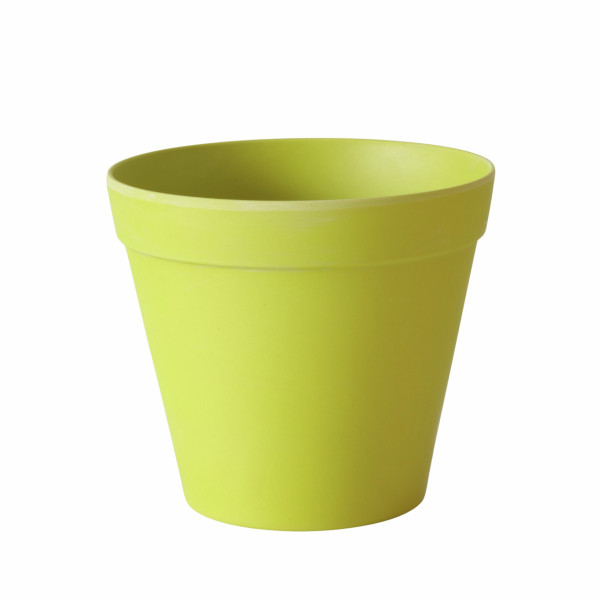 Übertopf GIARDINO in grün aus Materialmix