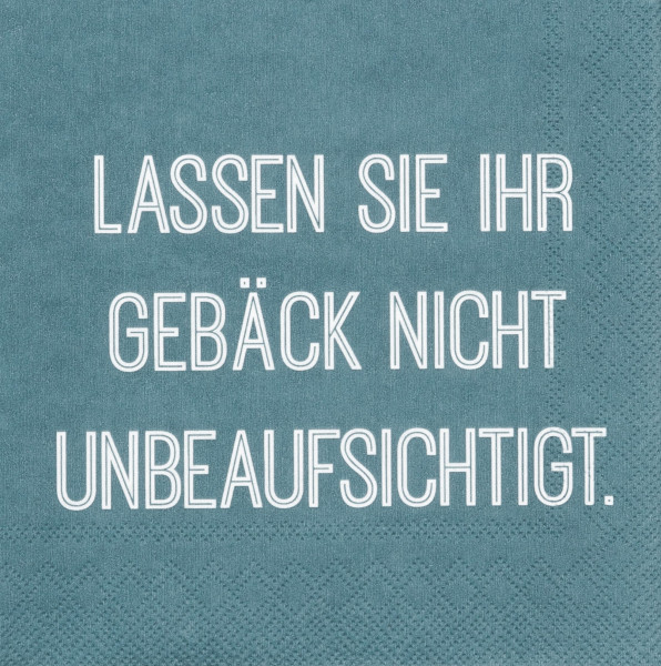Servietten LASSEN SIE IHR...