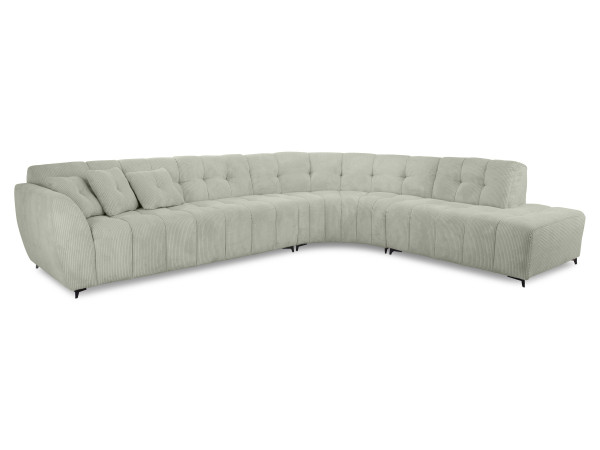 Polsterecke MINDEL in 6152 cappuccino aus Stoff