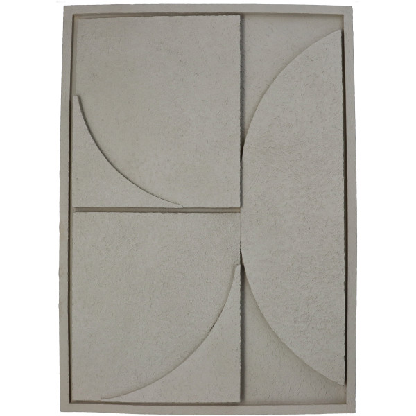 Bild PLAQUE in beige aus Polyresin