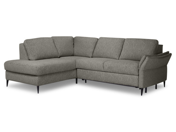 Polsterecke Rolf Weber HOLLE in silver aus Stoff