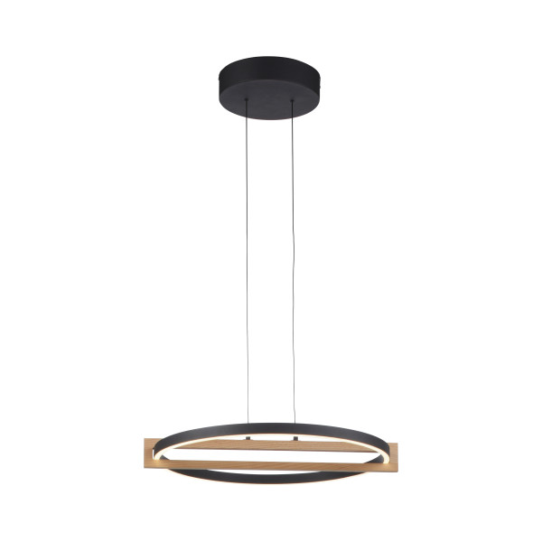 Pendelleuchte MONDO FAMERA in braun aus Holz