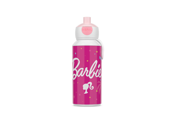 Trinkflasche BARBIE in pink aus Kunststoff