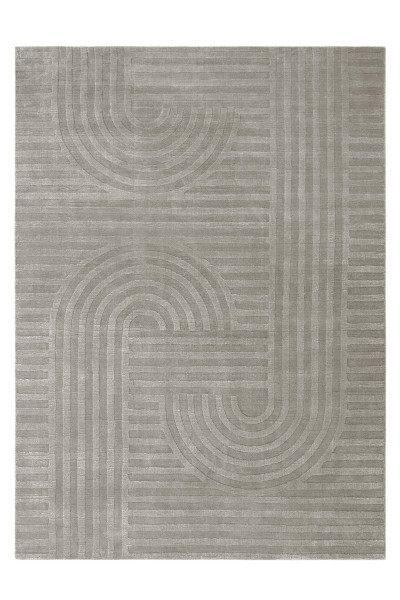 Teppich CORAL in taupe aus Mischgewebe