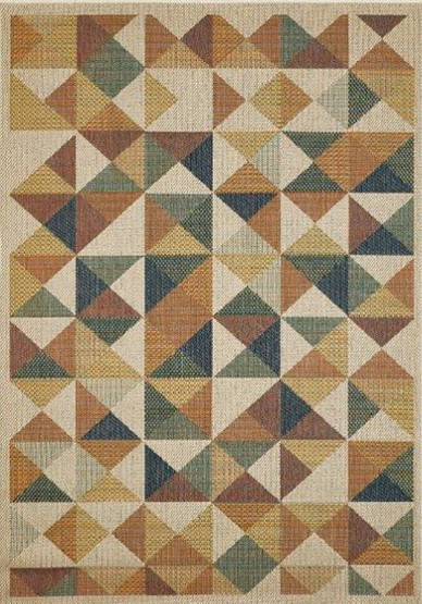 Teppich SEDONA in mehrfarbig aus Polypropylen