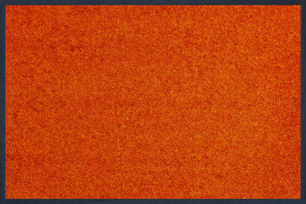Fußmatte Trend-Colour Burnt in orange aus Polyamid