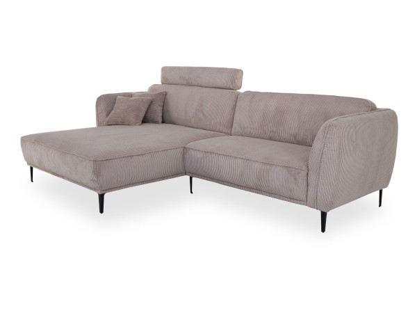 Polsterecke MAURINE in 6152 cappuccino aus Stoff