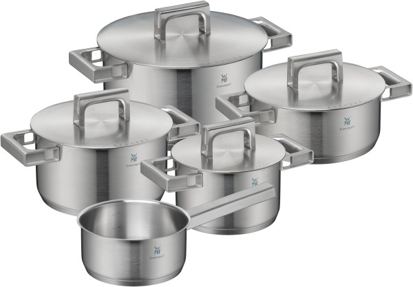 Kochtopf-Set WMF ULTIMATE COOL in silberfarben aus Metall