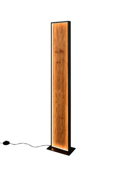 Stehleuchte KALEA in braun aus Holz