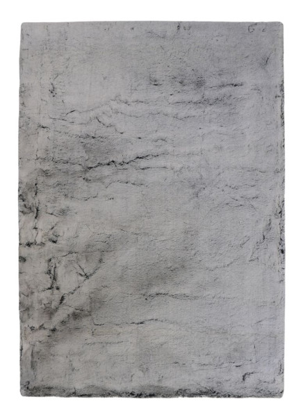 Teppich NUVIRA in grau aus Polyester
