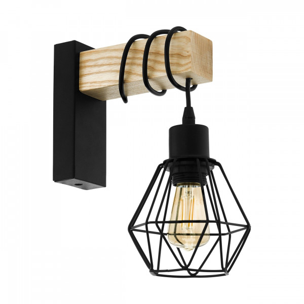 Wandleuchte TOWNSHEND 5 in mehrfarbig aus Holz