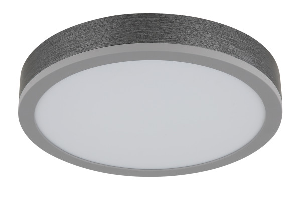 Deckenleuchte DORO in silberfarben aus Aluminium