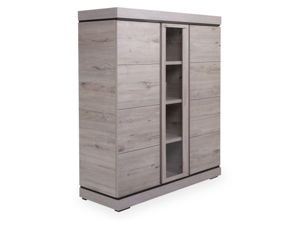 Vitrine HARPER EDENDALE in Eiche aus Dekor