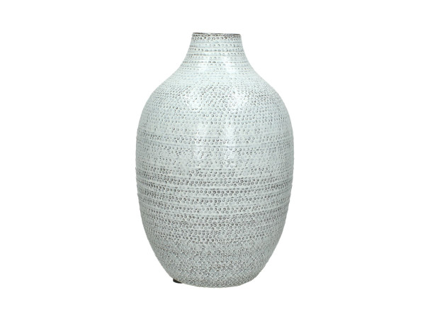 Vase weiß