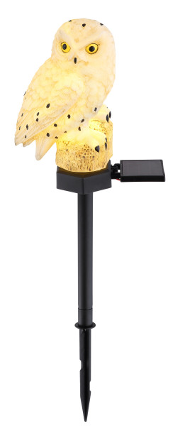 Solarleuchte SOLAR EULE in mehrfarbig aus Kunststoff