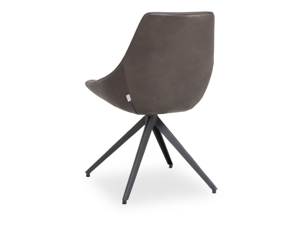 Polsterstuhl bert plantagie MAPLE Stativ in grau