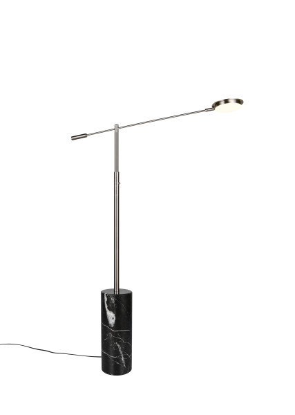 Stehleuchte Select FIORE in Nickel aus Metall