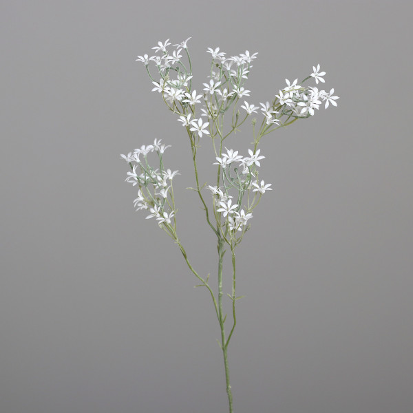 Kunstblume BLÜTENZWEIG in creme aus Kunststoff