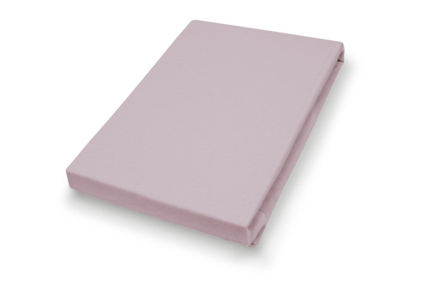 Spannbettlaken Jersey mauve