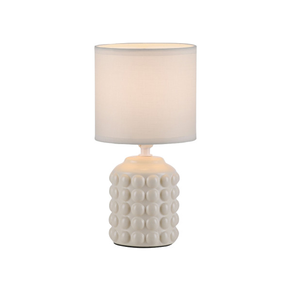 Tischleuchte BLOOP in beige