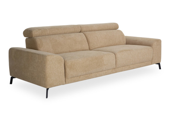 Sofa 3 Sitzer CINZIA 2.0 in pistazie aus Stoff