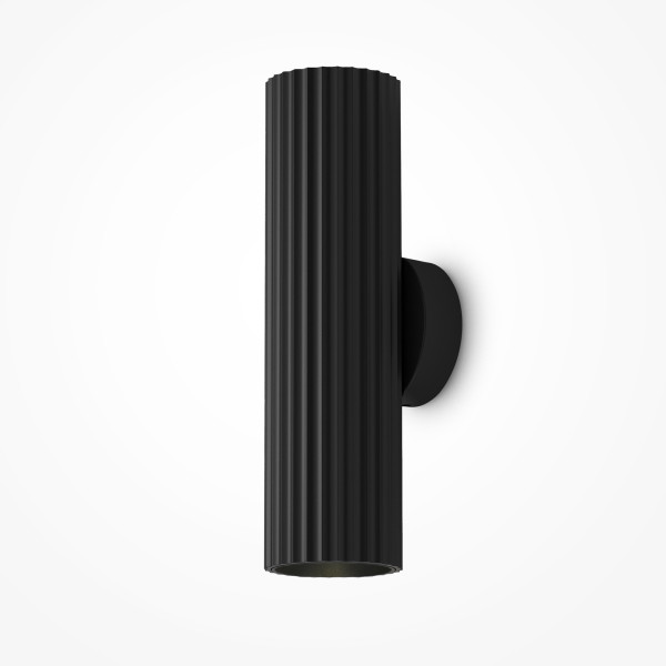 Wandleuchte CALIPSO in schwarz aus Aluminium