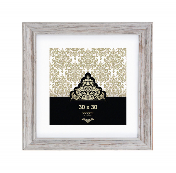 Bilderrahmen Vintage Weiß (LB 30x30 cm)