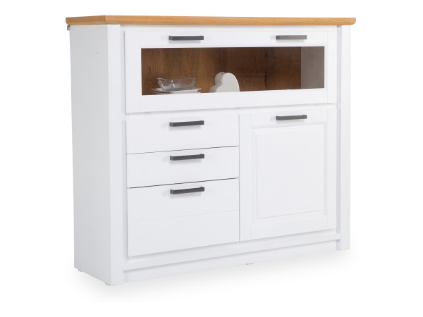 Highboard MONDO TRATO in Fichte aus Massivholz