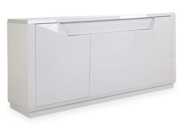 Sideboard Rolf Weber ALSFELD in weiß aus Lack Hochglanz