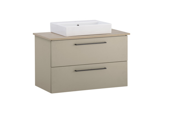 Waschtisch HARPER SHANGRAO in beige aus Dekor