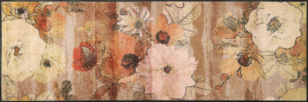 Fußmatte RETRO ROSES aus Polyamid