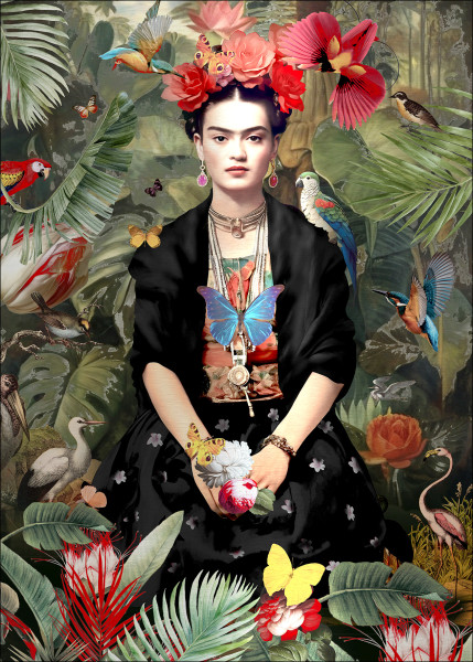 Aludibondbild FRIDA KAHLO III