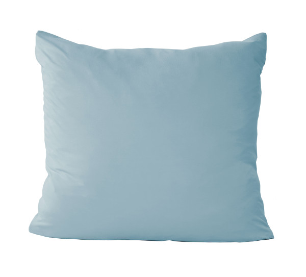 Kissenbezug Jersey aquamarin in aquamarin aus Baumwolle