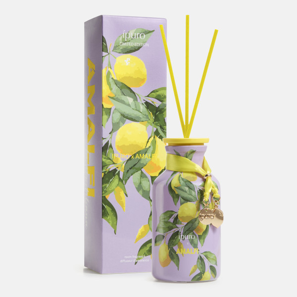 Raumduft ipuro AMALFI in lila aus Glas