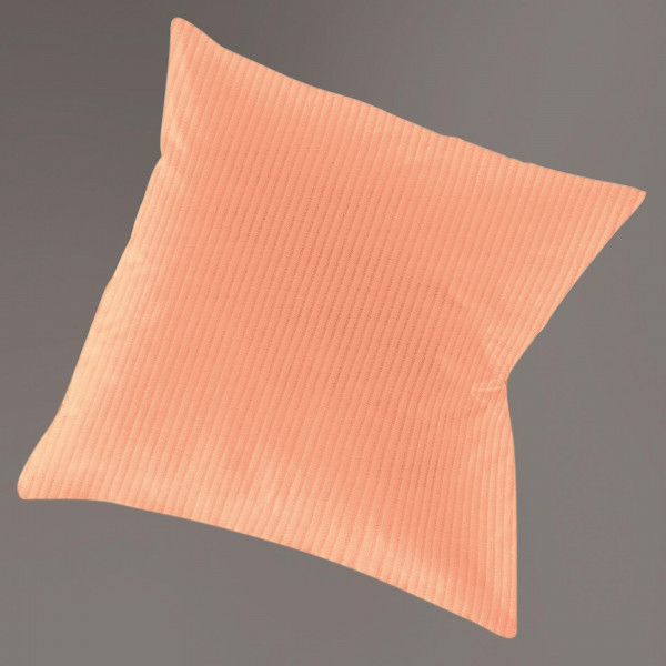 Kissenbezug LUMEN Jersey in orange aus Baumwolle