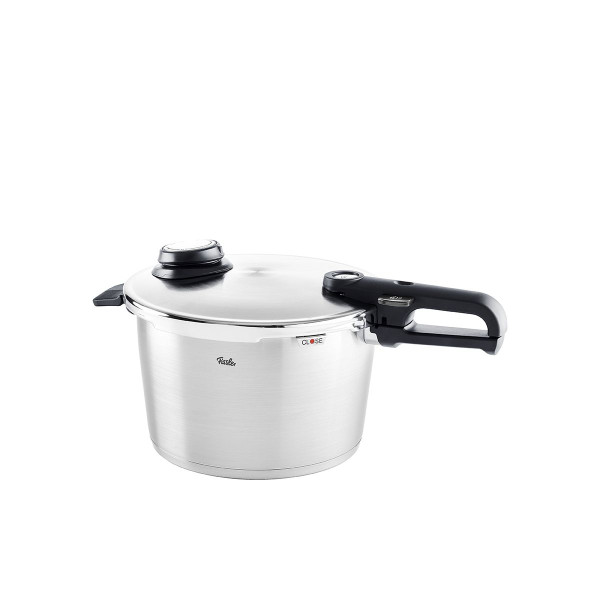 Schnellkochtopf Fissler VITAVIT in silberfarben aus Metall