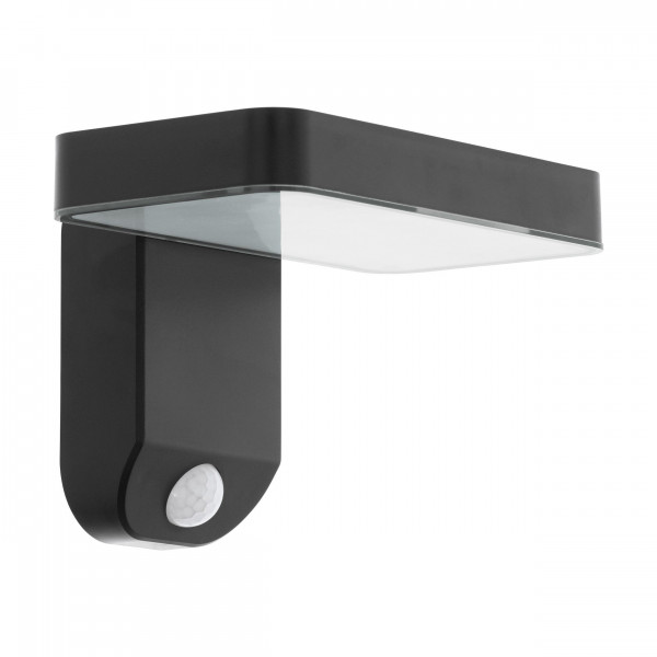 Wandleuchte PASTION in schwarz aus Kunststoff