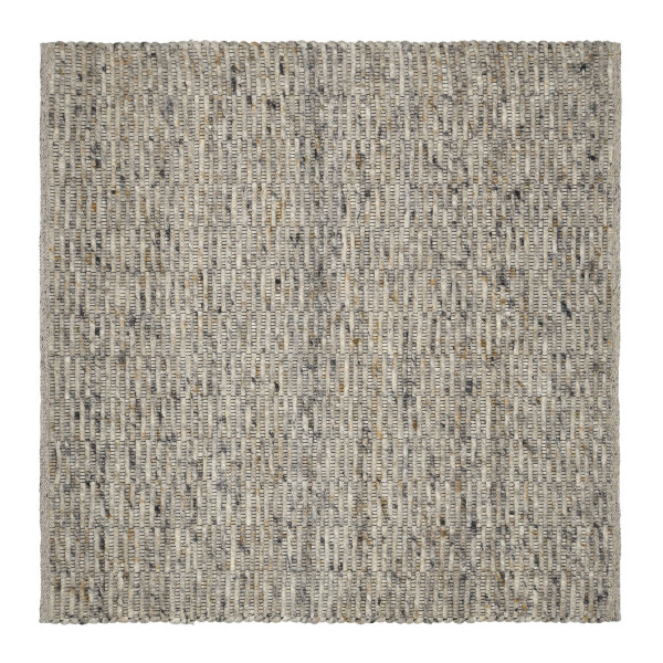 Teppich ATRIUM HANDWEB in braun/weiß aus Mischgewebe