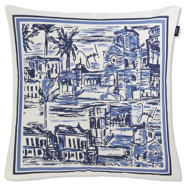 Kissen JOOP! FABRICS OUTDOOR D in navy aus Polyester