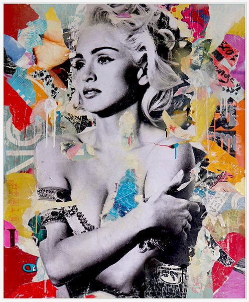 Aludibondbild MADONROE