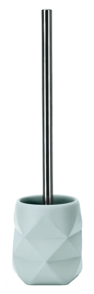 WC-Bürsten-Halter CRACKLE in grün aus Polyresin