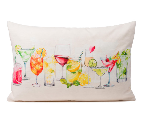 Kissenhülle COCKTAILS