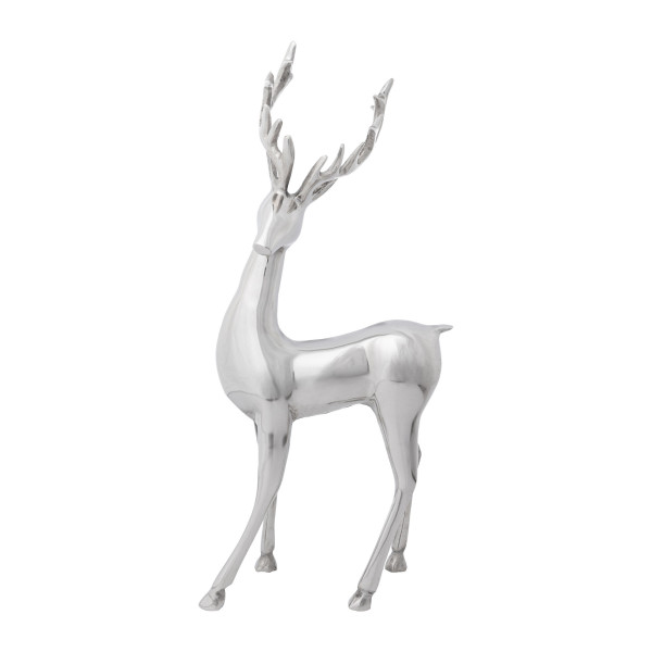 Hirsch STYLE in silberfarben aus Aluminium