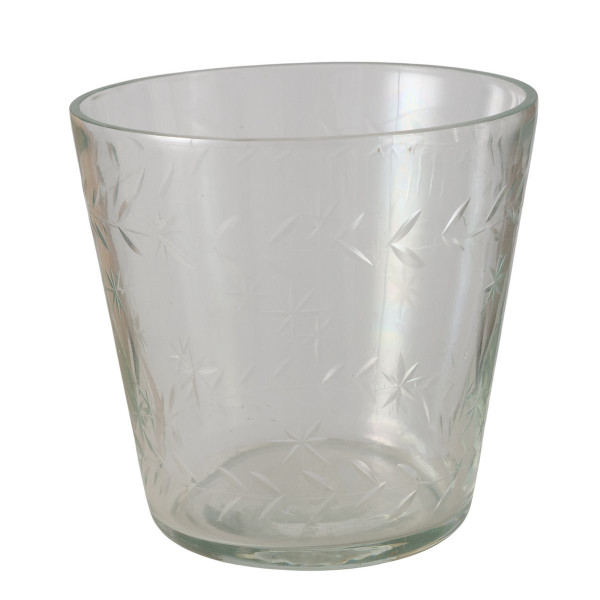 Windlicht CECILY in klar aus Glas