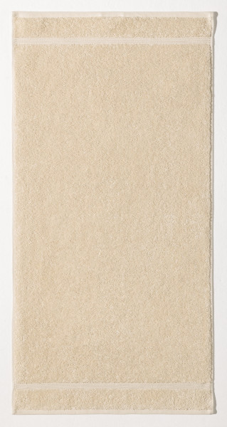 Handtuch SAPHIR caramel in Caramel aus Baumwolle
