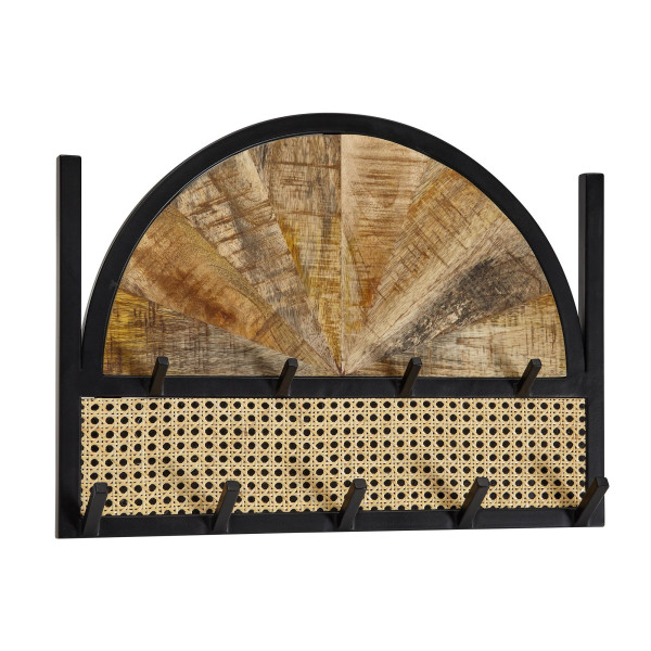 Garderobe in braun aus Holz