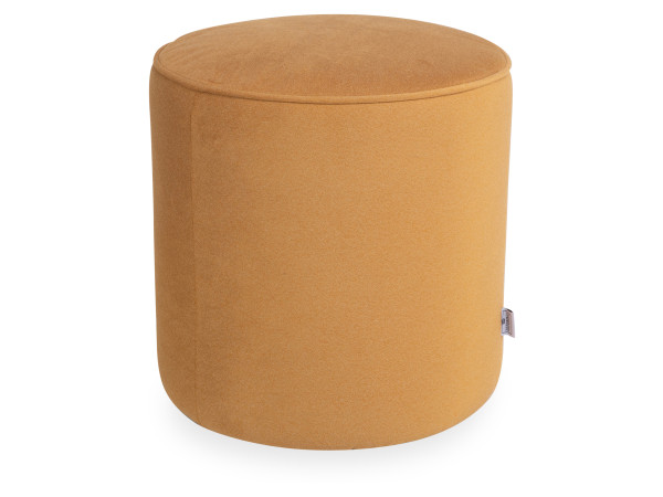 Hocker Mini ZEFERINO RIETI in yellow aus Stoff
